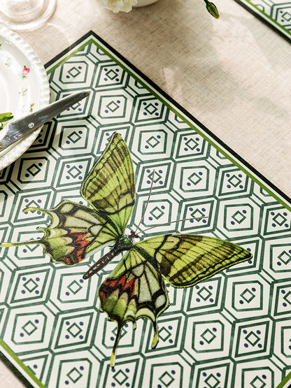 Butterfly Leather Placemat