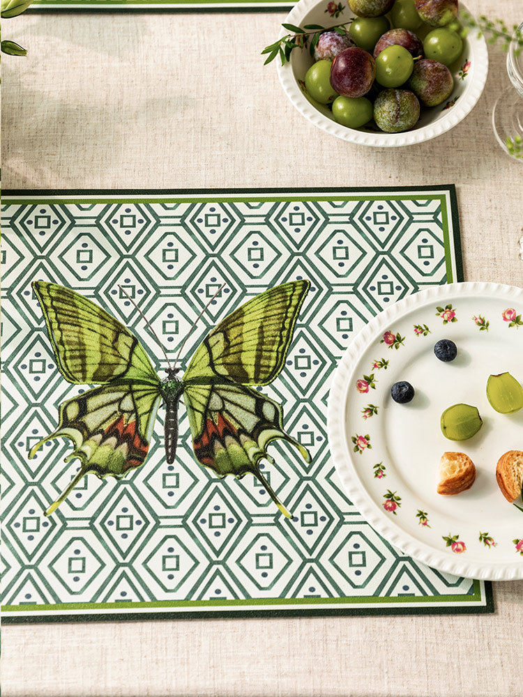 Butterfly Leather Placemat