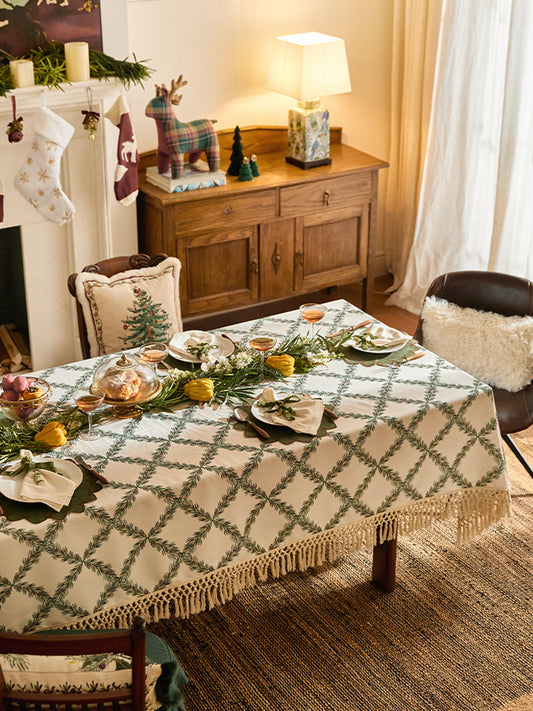 White Cloud Fir Tablecloth