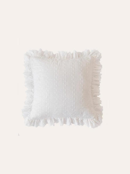 Blossom Veil Throw Pillow Cover