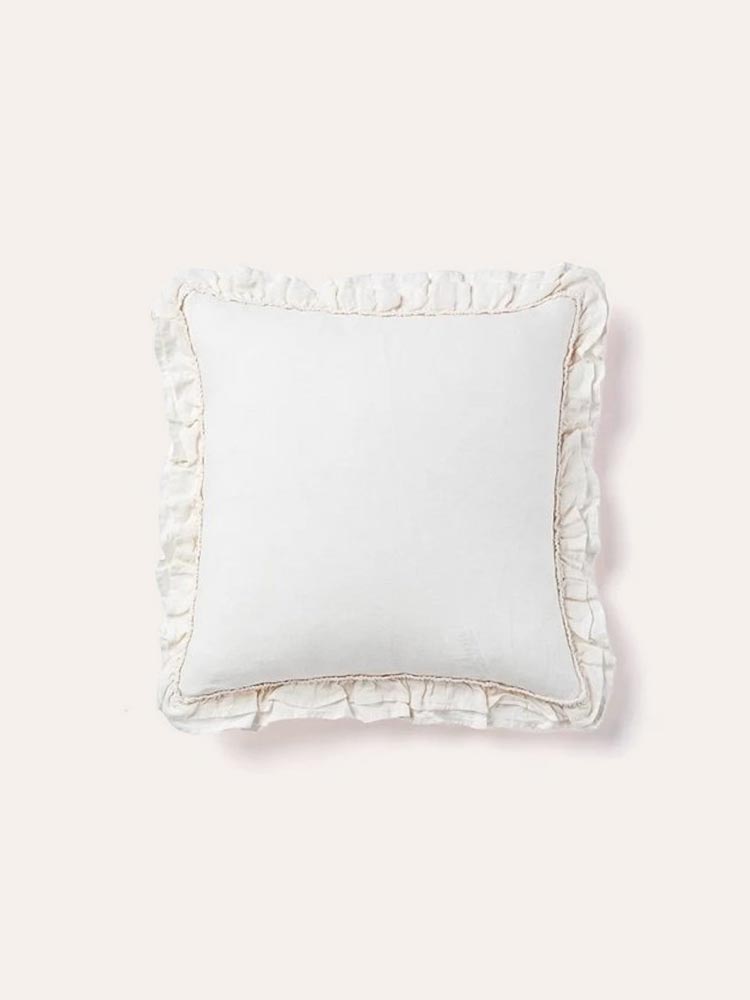 Blossom Veil Throw Pillow Cover