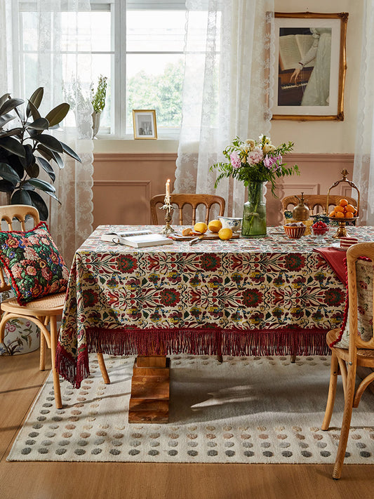 Camilla Jacquard Tablecloth