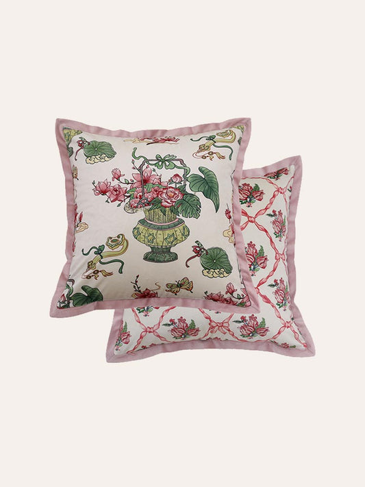 Delight Pastoral Throw Pillow Cover