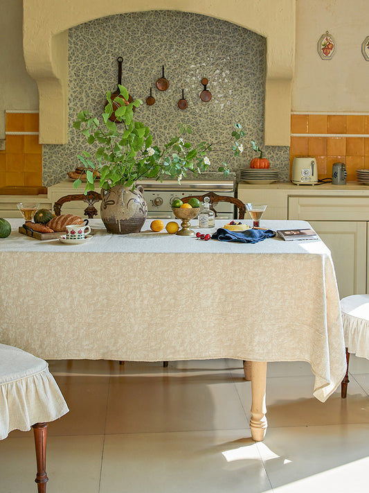 Simplicity Jacquard Tablecloth