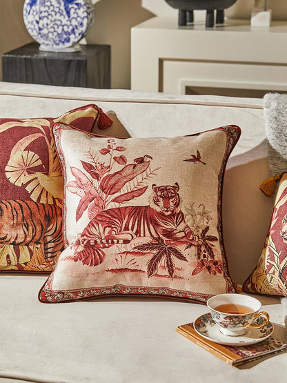 Regal Tiger Pillow Cover