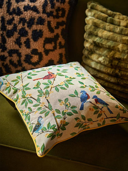 Parrot Perch Pillow Cover