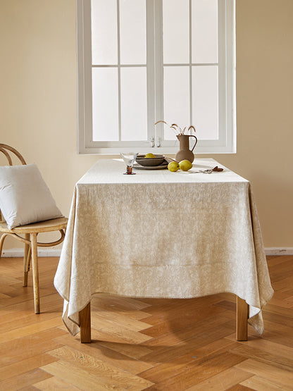 Simplicity Jacquard Tablecloth