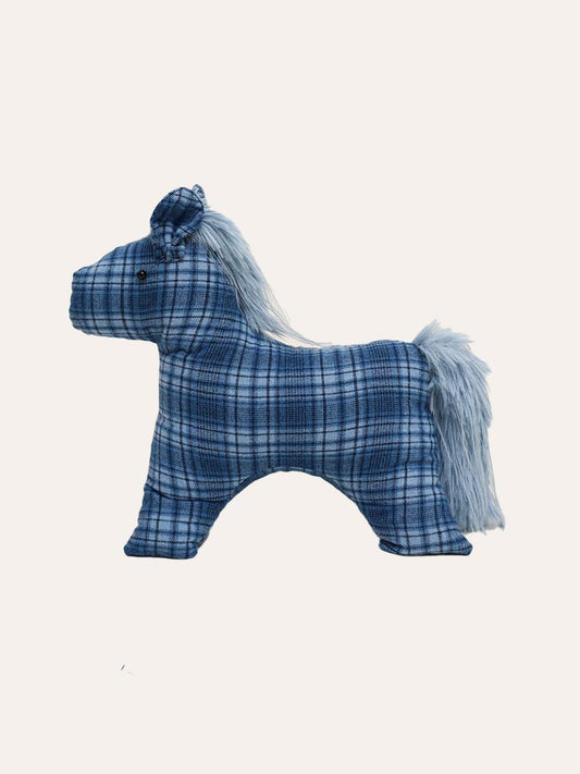 Plaid Pony Pillow