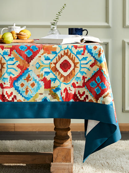 Navajo Spirit Linen Tablecloth