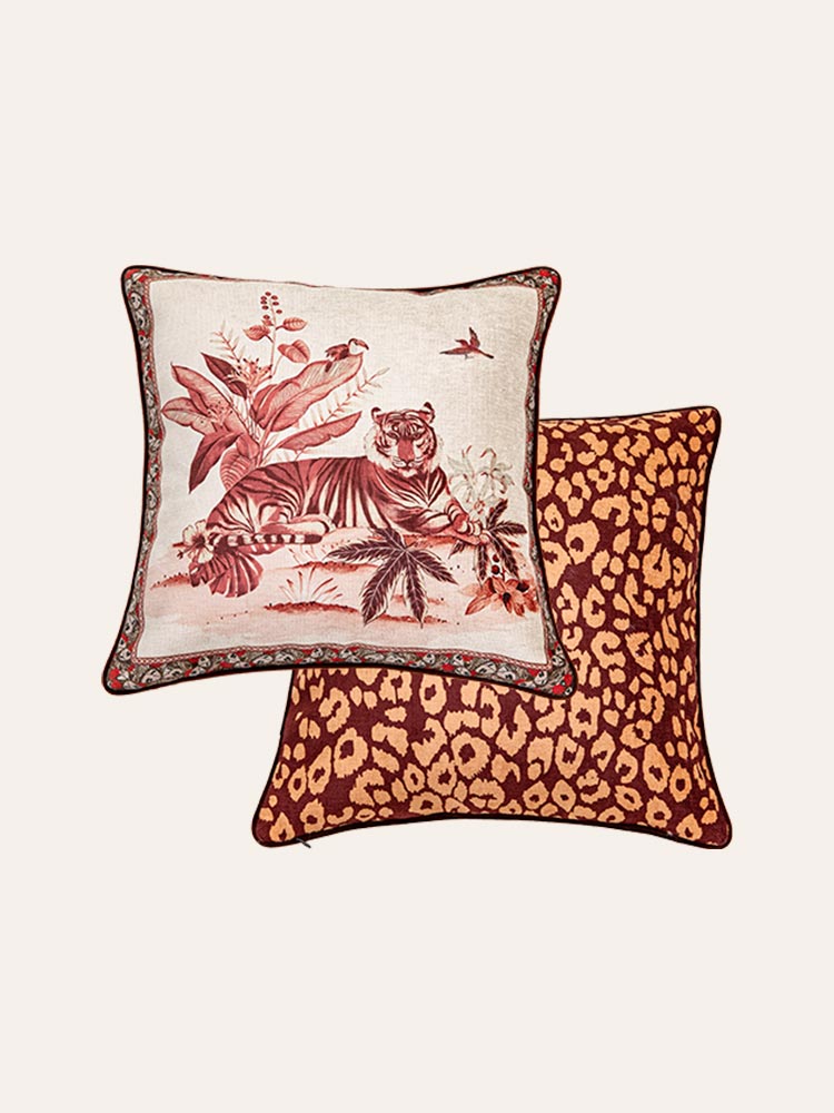 Regal Tiger Pillow Cover