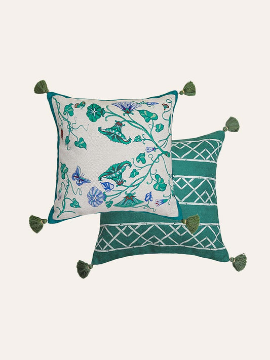 Morning Glory Pillow Cover