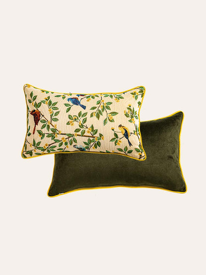 Parrot Perch Pillow Cover