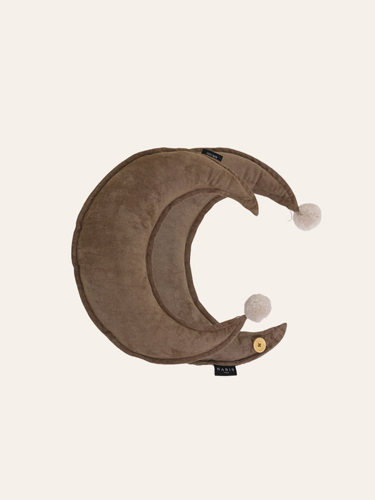 Moonlit Crescent Pillow