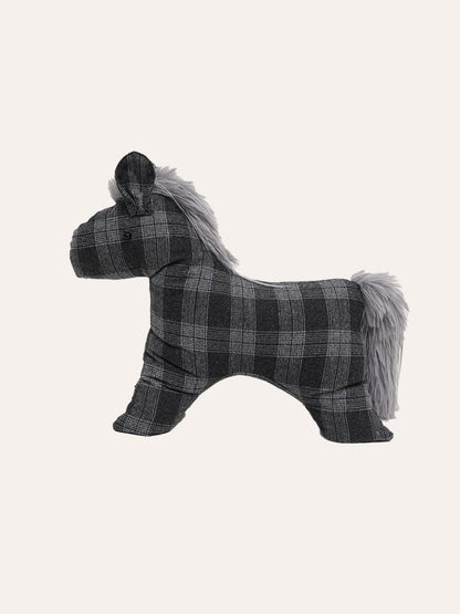 Plaid Pony Pillow