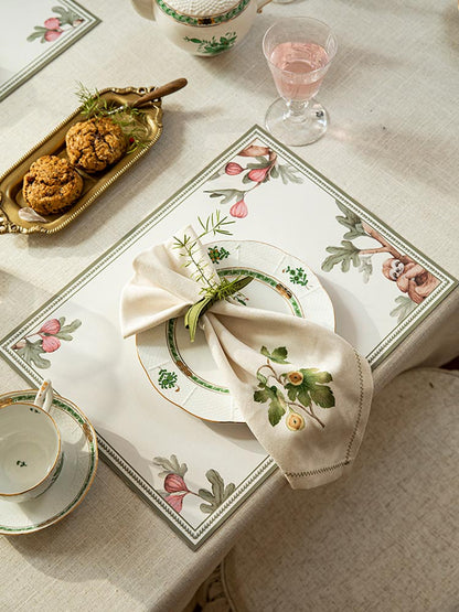 Set of 2 Lazy Sloth Placemat