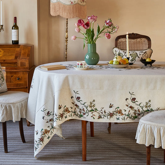 Nabis French Pastoral Atmosphere Waterproof Custom Tablecloth