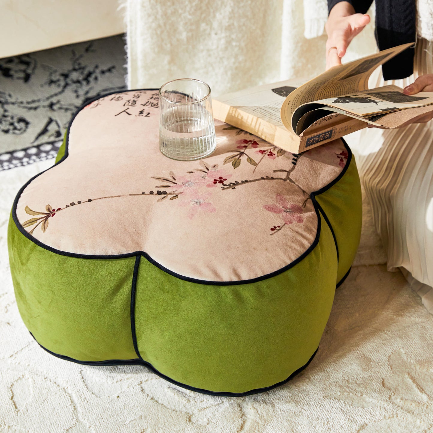 Nabis Special-shaped pillows new Chinese style atmosphere Pouf Covers