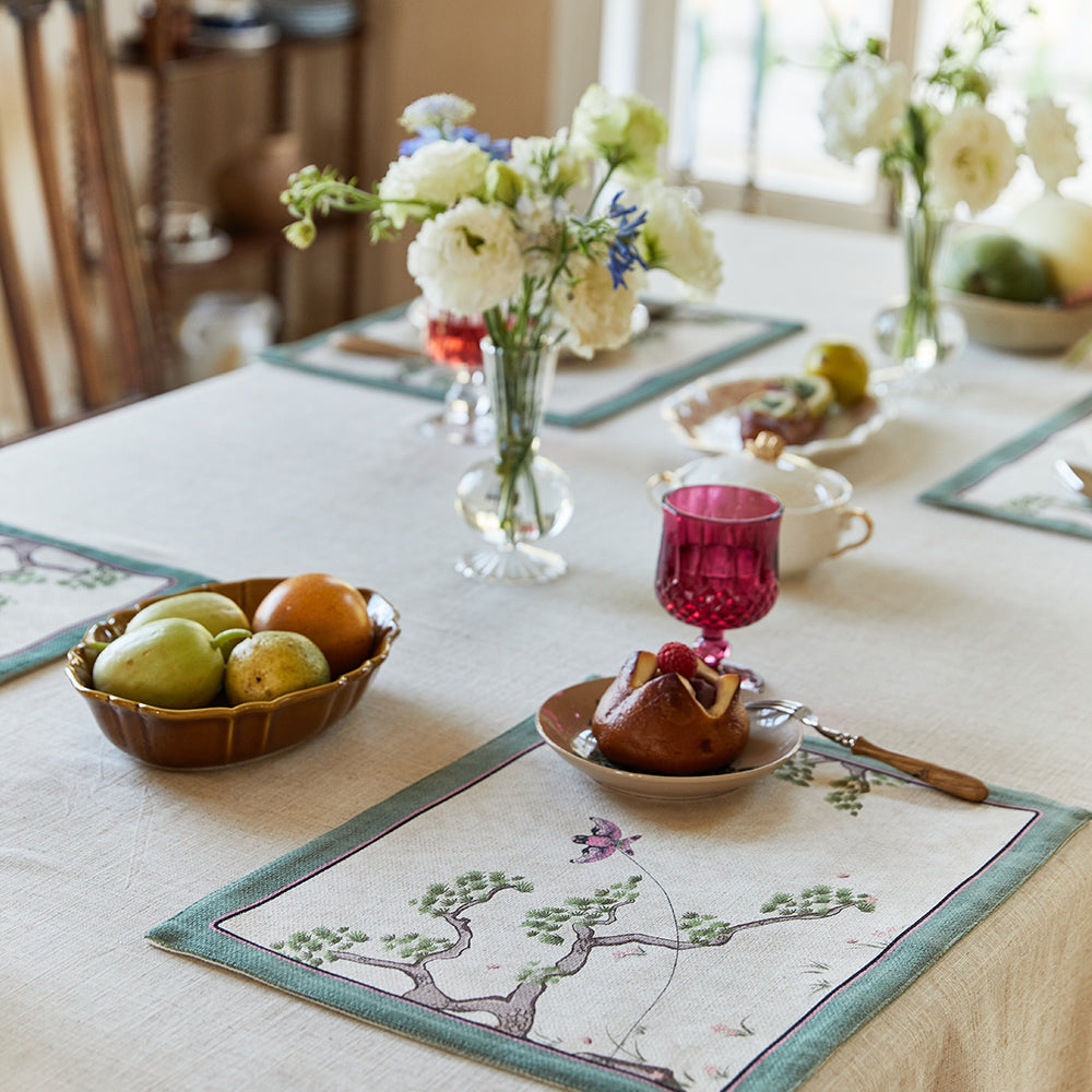 Mira Oriental Tree Printing Placemat