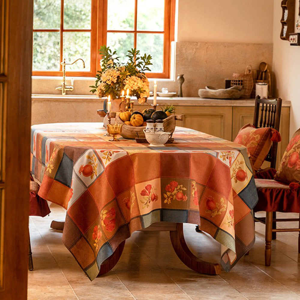Pomegranate Waterproof Tablecloth