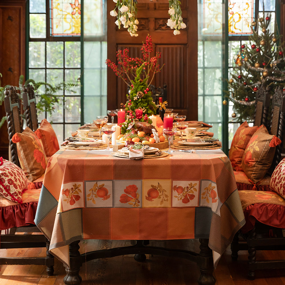 Pomegranate Waterproof Tablecloth