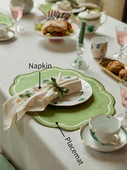 Solid Green Placemat
