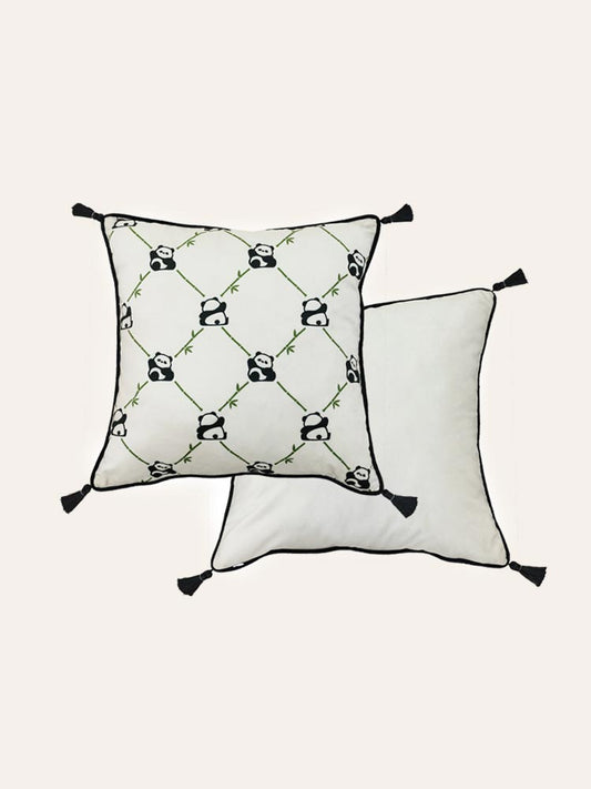 Panda Throw Pillow Cover