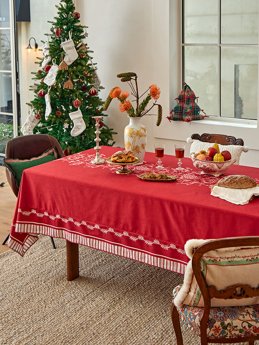 Dasher Reindeer Tablecloth