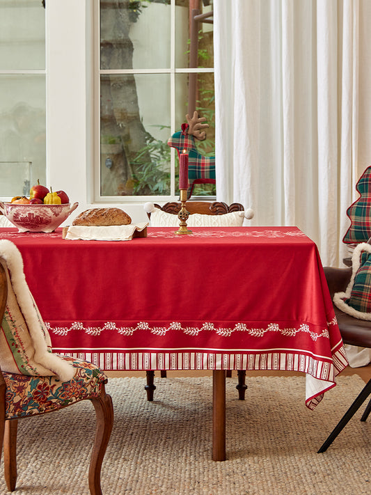 Dasher Reindeer Tablecloth