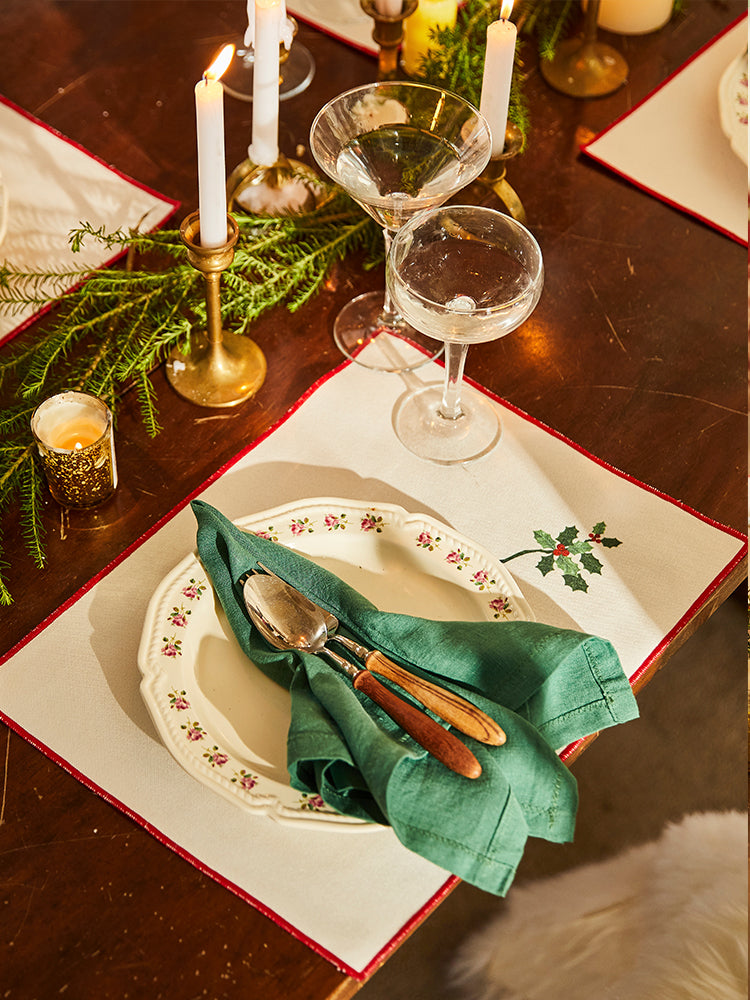 Linen Green Napkin