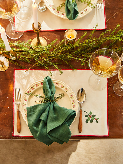 Linen Green Napkin