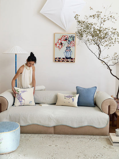 Wave Shape Sofa Cover