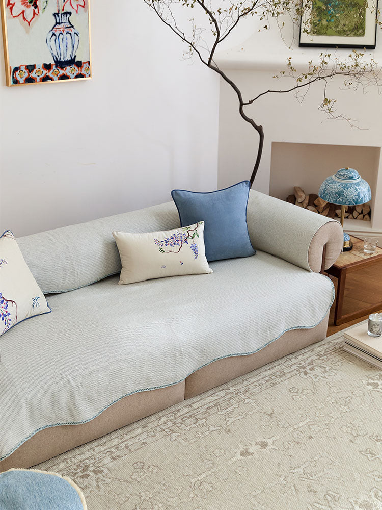 Wave Shape Sofa Cover