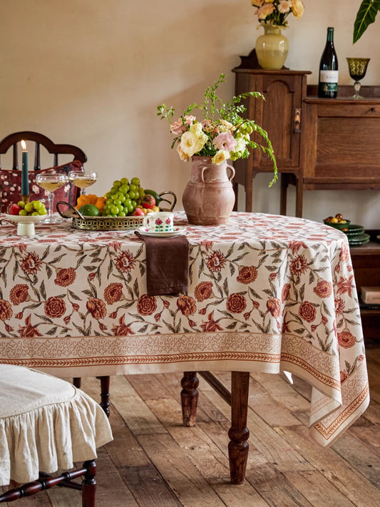 Rosalie Garden Tablecloth